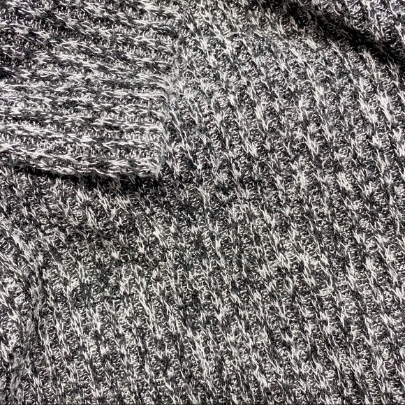 CHARMING CHARLIE Marled Draped Open Front Cardigan Sweater S - Picture 6 of 11